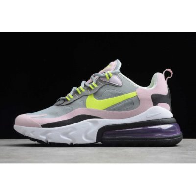 Nike Bayan Air Max 270 React Particle Gri Koşu Ayakkabısı Türkiye - AT8U3HWB